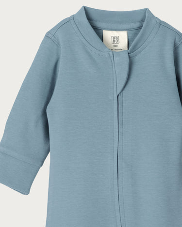 Cotton Footless Onesie - River