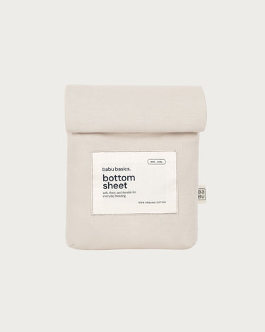 Cotton Oval Bassinet Fitted Sheet