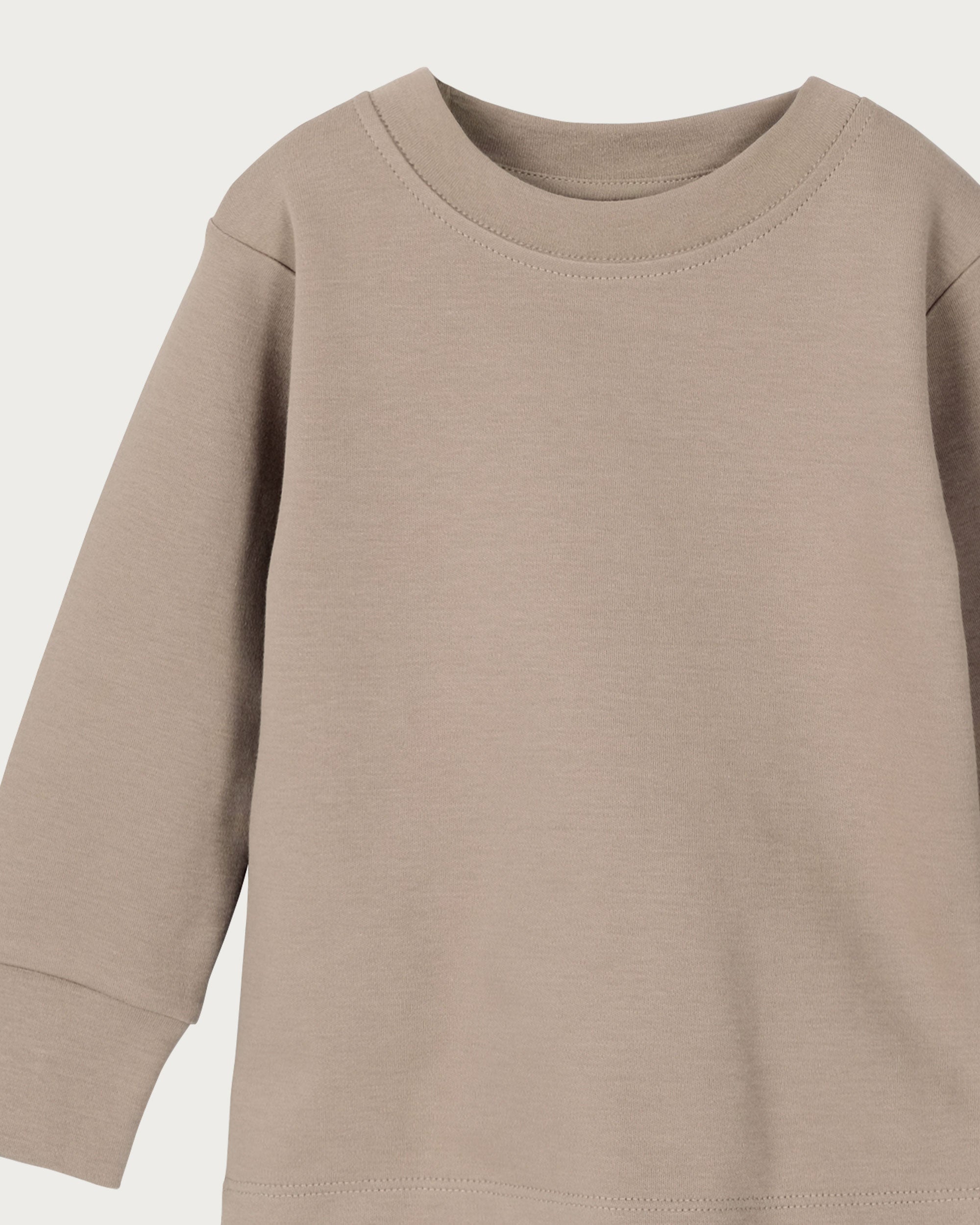 Long Sleeve PJ Set - Walnut