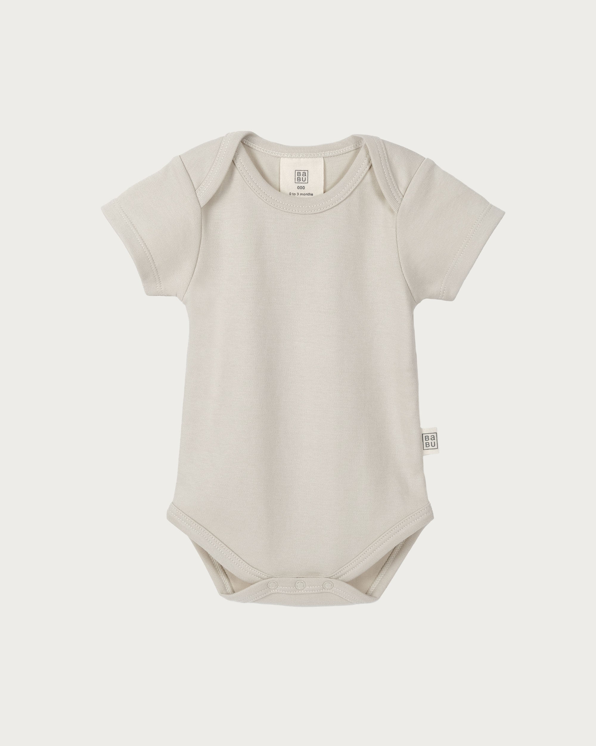 Short Sleeve Bodysuit - Oat