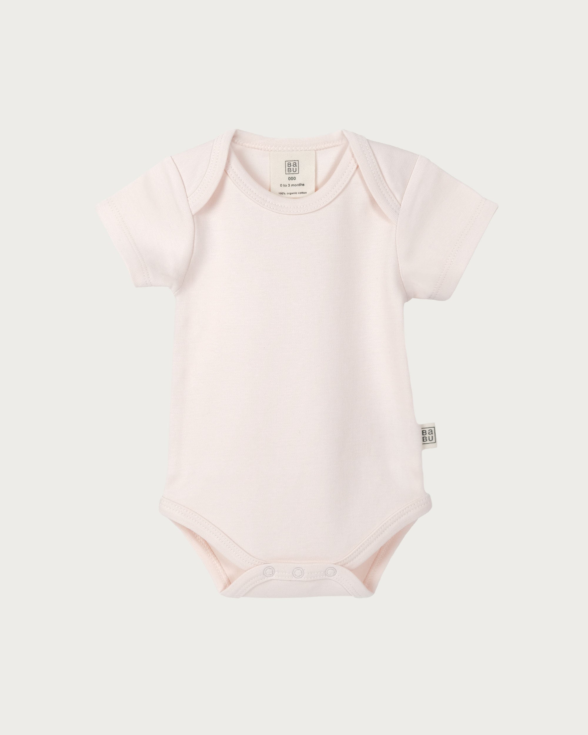 Short Sleeve Bodysuit - Petal