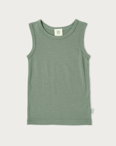 Merino Singlet - Sage