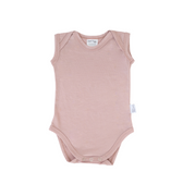 Singlet Bodysuit | Blush - Merino & Me