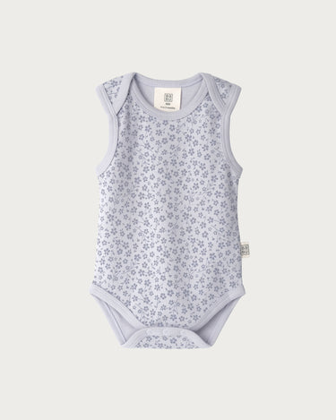 Cotton Singlet Bodysuit - Ditsy Floral
