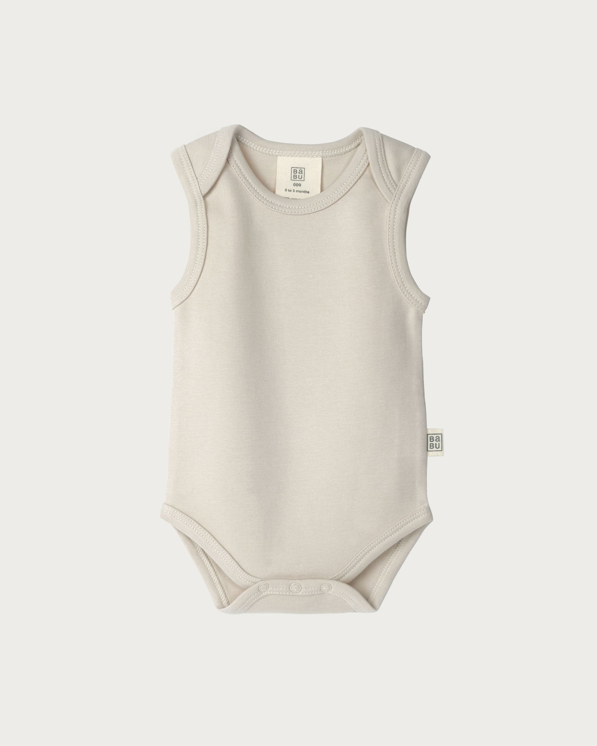 Singlet Bodysuit - Oat