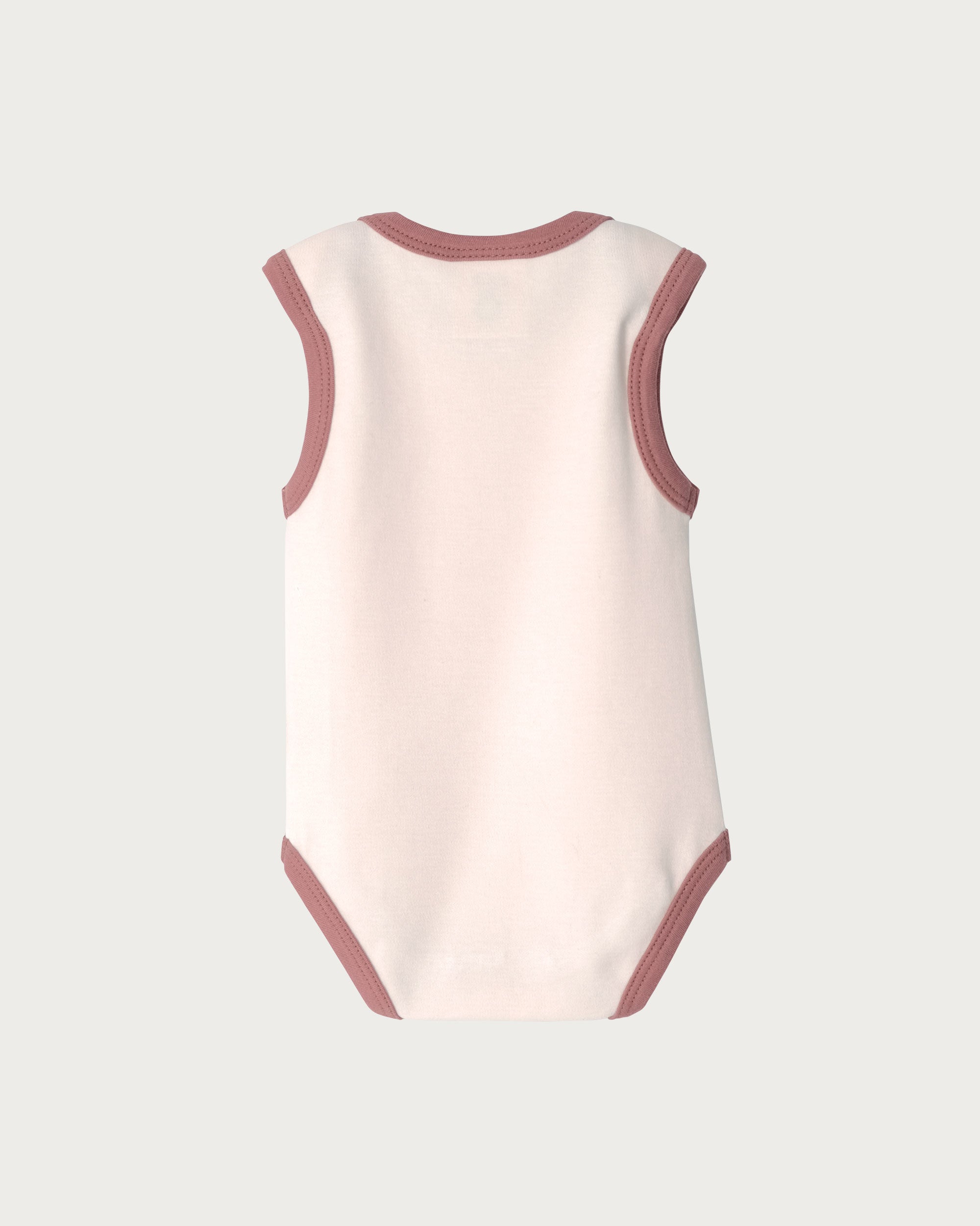 Singlet Bodysuit - Petal Contrast