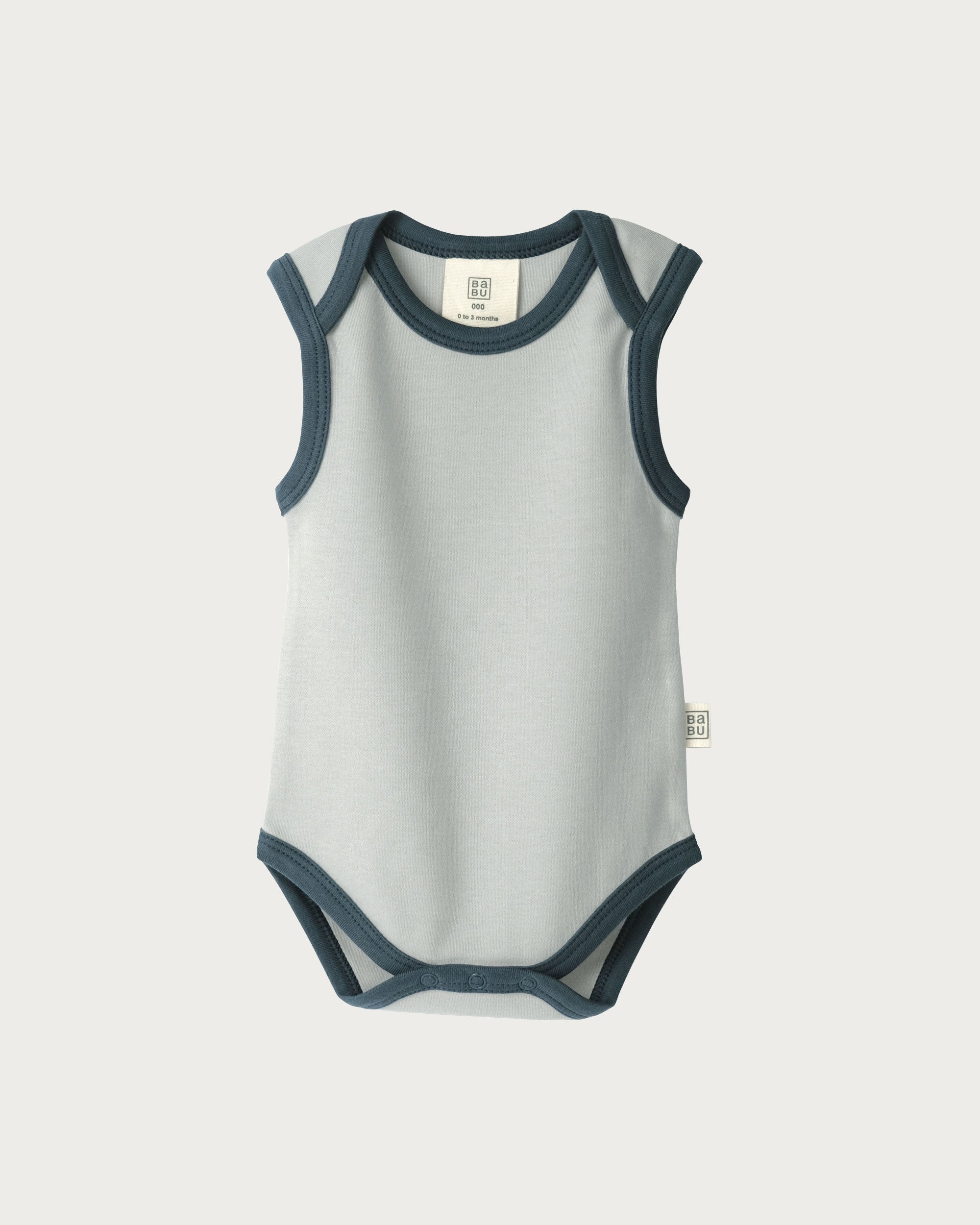 Singlet Bodysuit - Sky Contrast