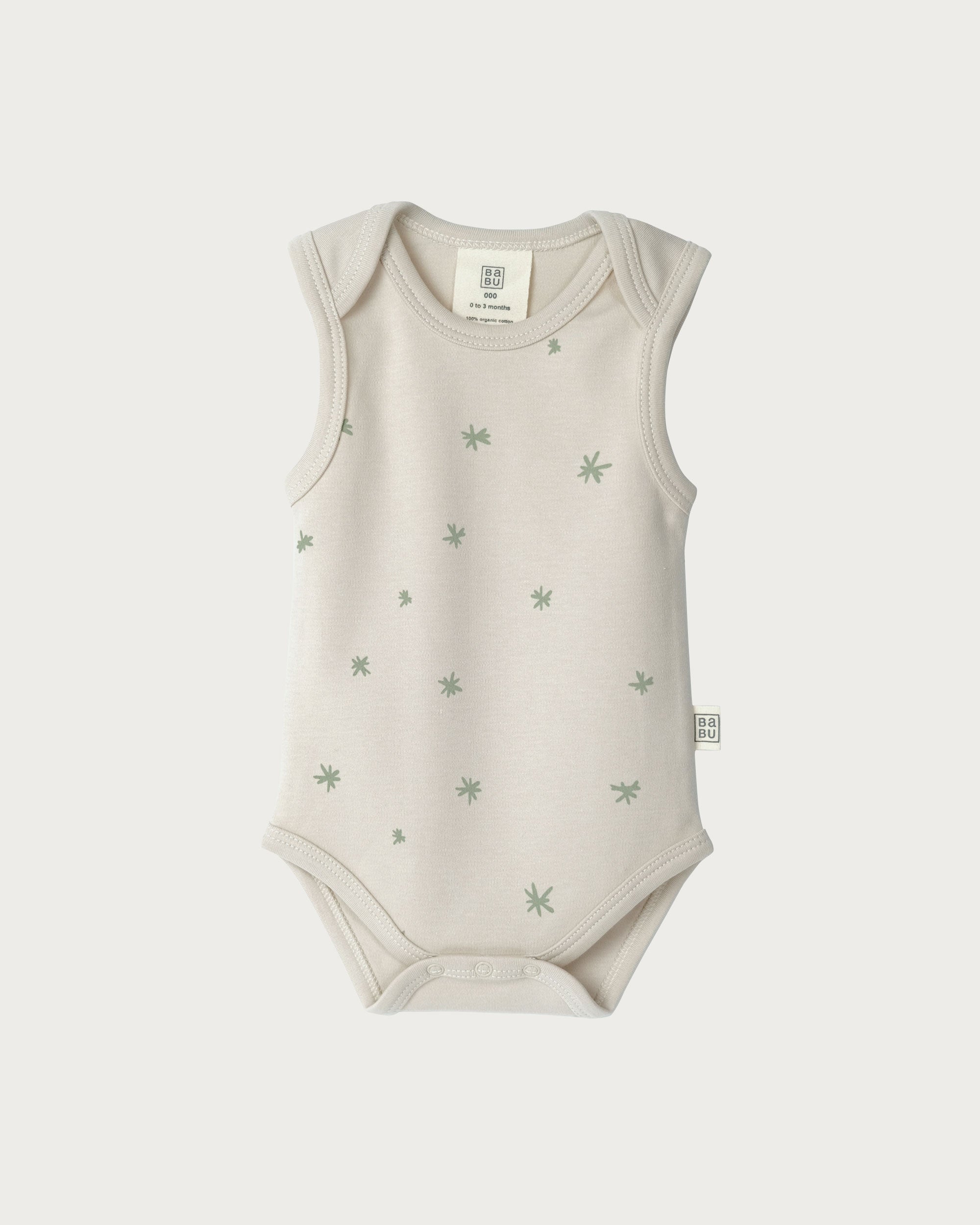 Singlet Bodysuit - Sage Star