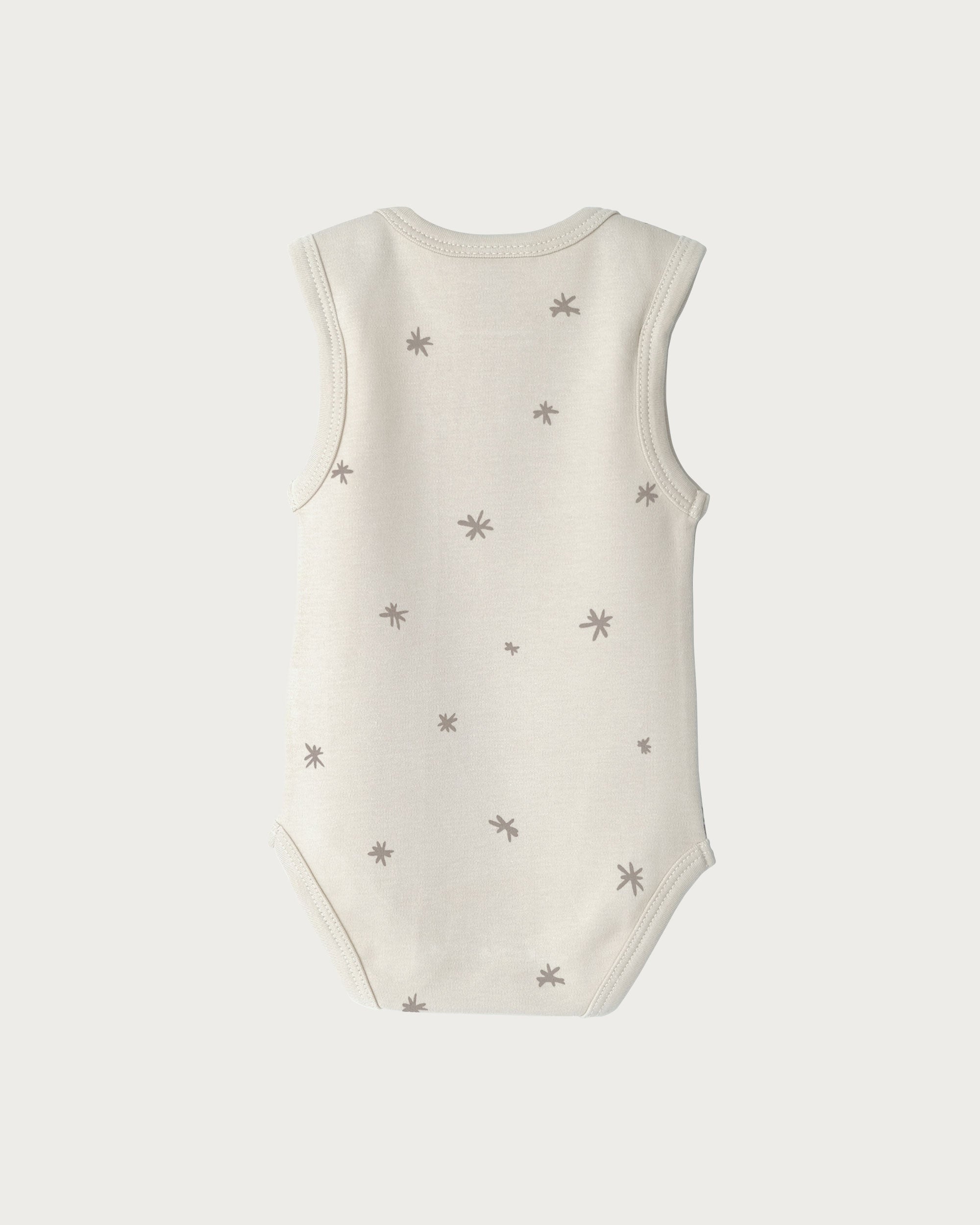 Singlet Bodysuit - Walnut Star