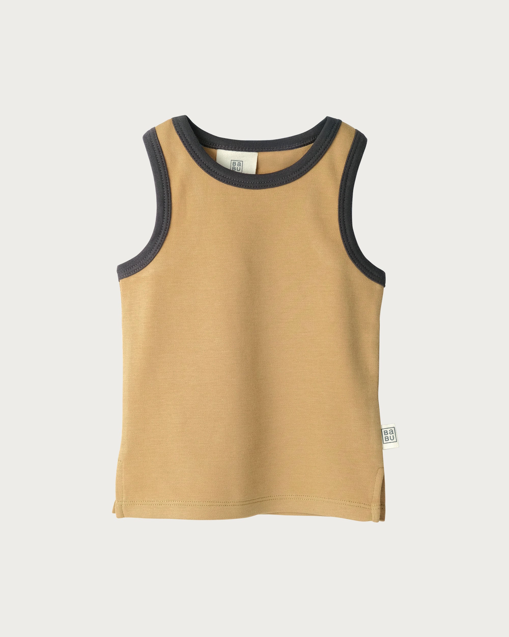 Contrast Trim Singlet - Marigold