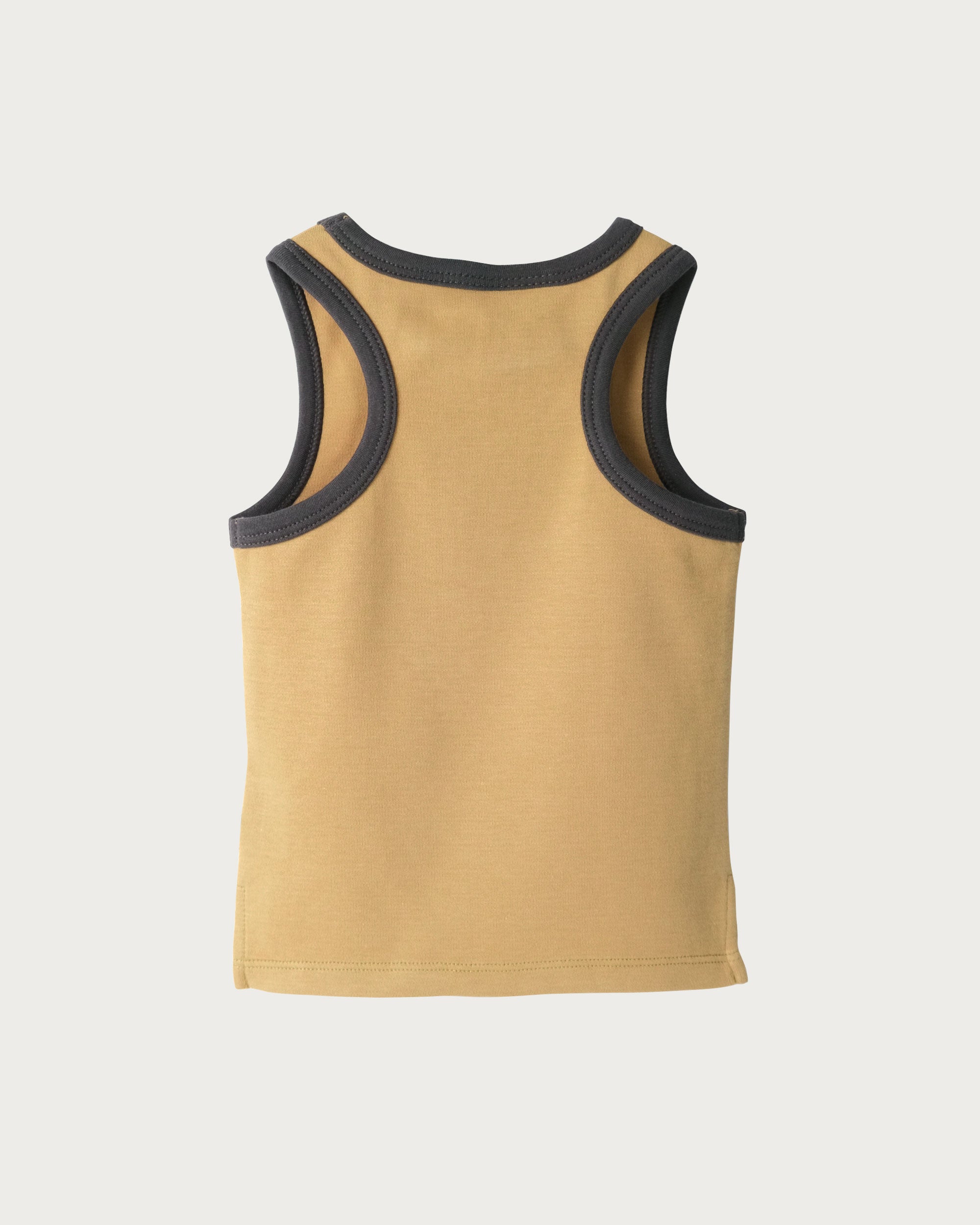 Contrast Trim Singlet - Marigold