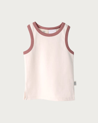 Cotton Singlet - Petal Contrast