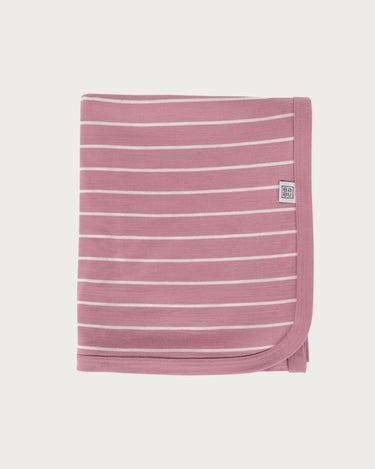 Merino Swaddle Wrap - Blossom Stripe