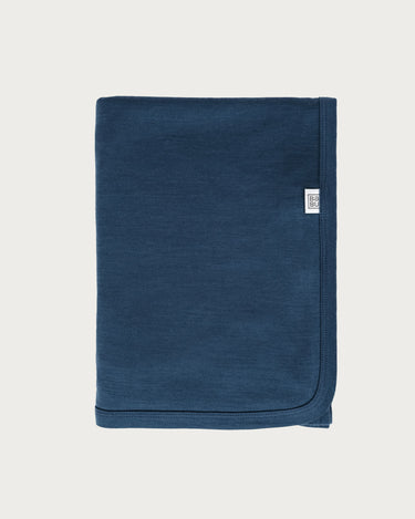 Merino Swaddle Wrap - Denim
