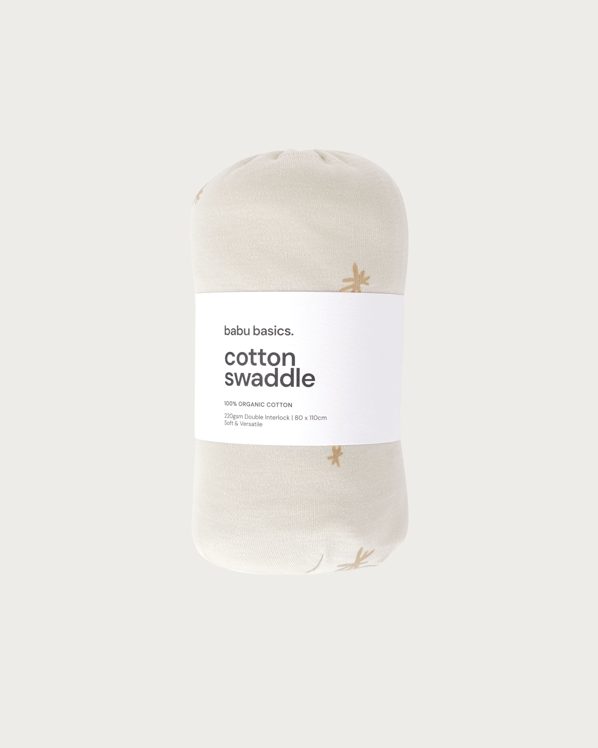 Organic Cotton Swaddle Wrap - Marigold Star