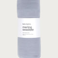 Babu Merino Swaddle Wrap - Periwinkle