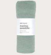 Babu Merino Swaddle Wrap - Sage