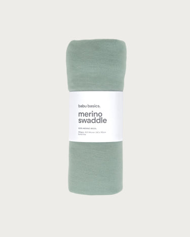 Merino Swaddle Wrap - Sage