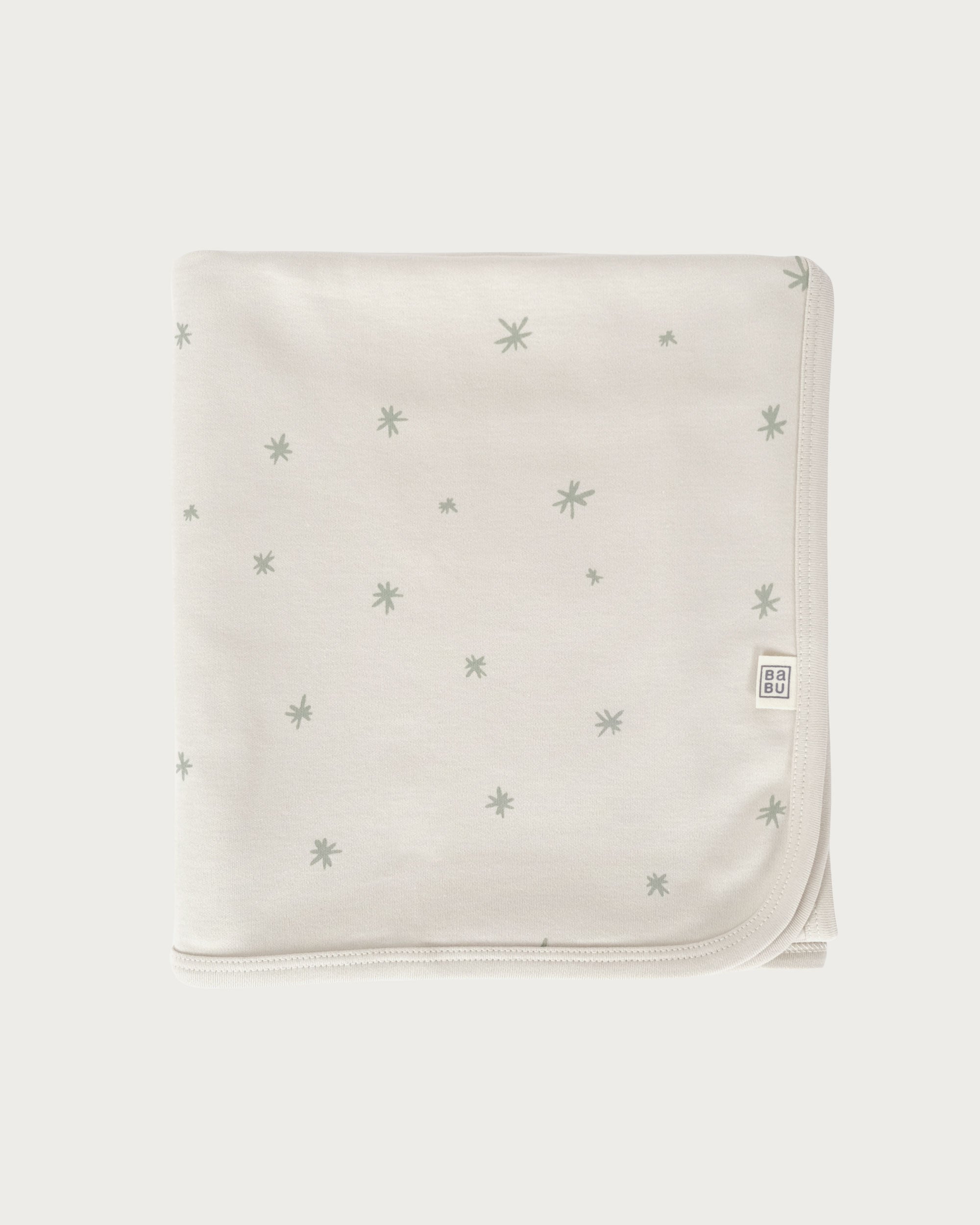Organic Cotton Swaddle Wrap - Sage Star