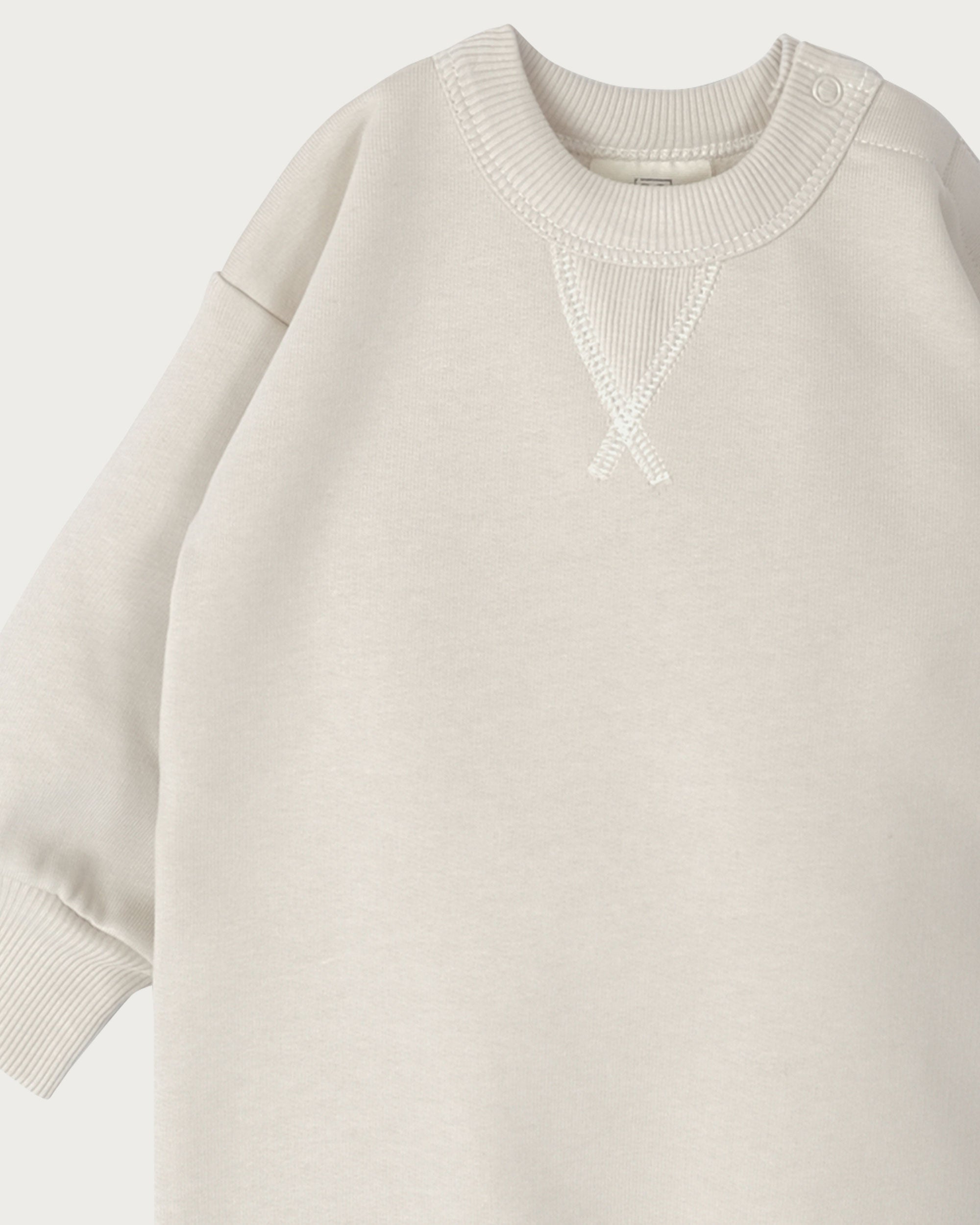 Sweatshirt Onesie - Oat