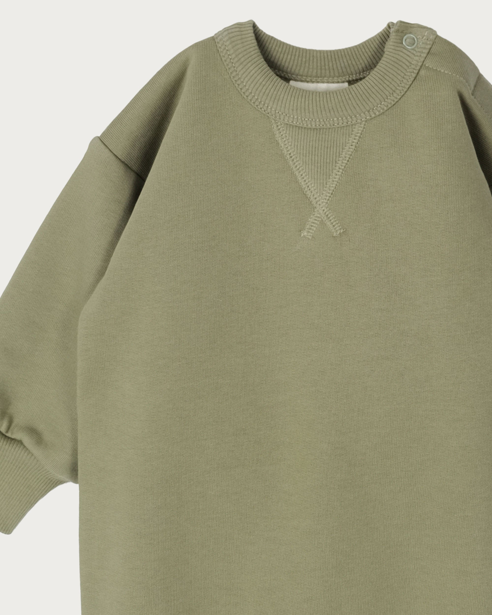 Sweatshirt Onesie - Olive