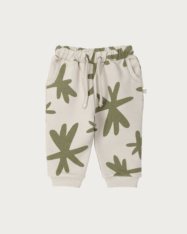 Sweatpants - Olive Star