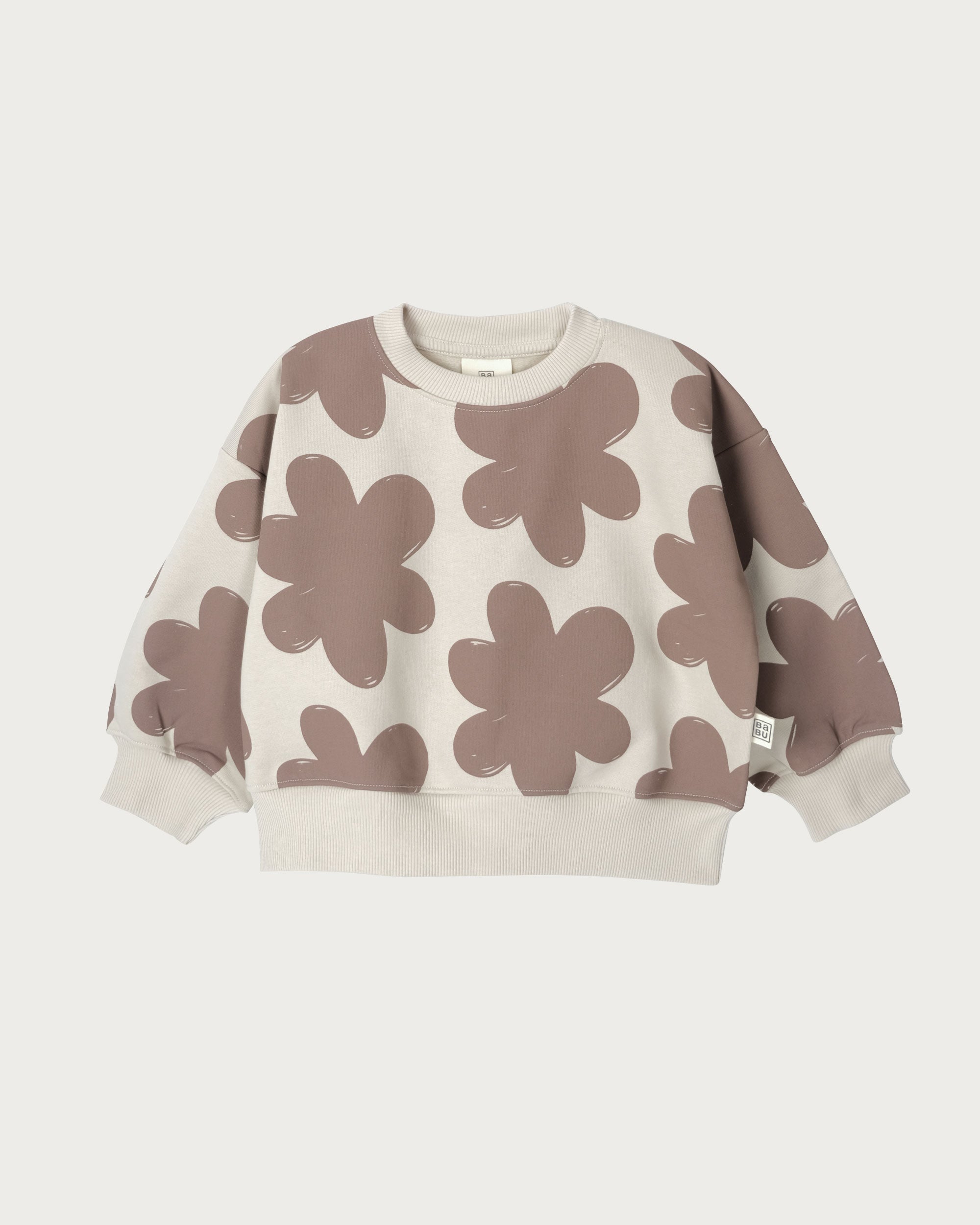 Sweatshirt - Mocha Floral