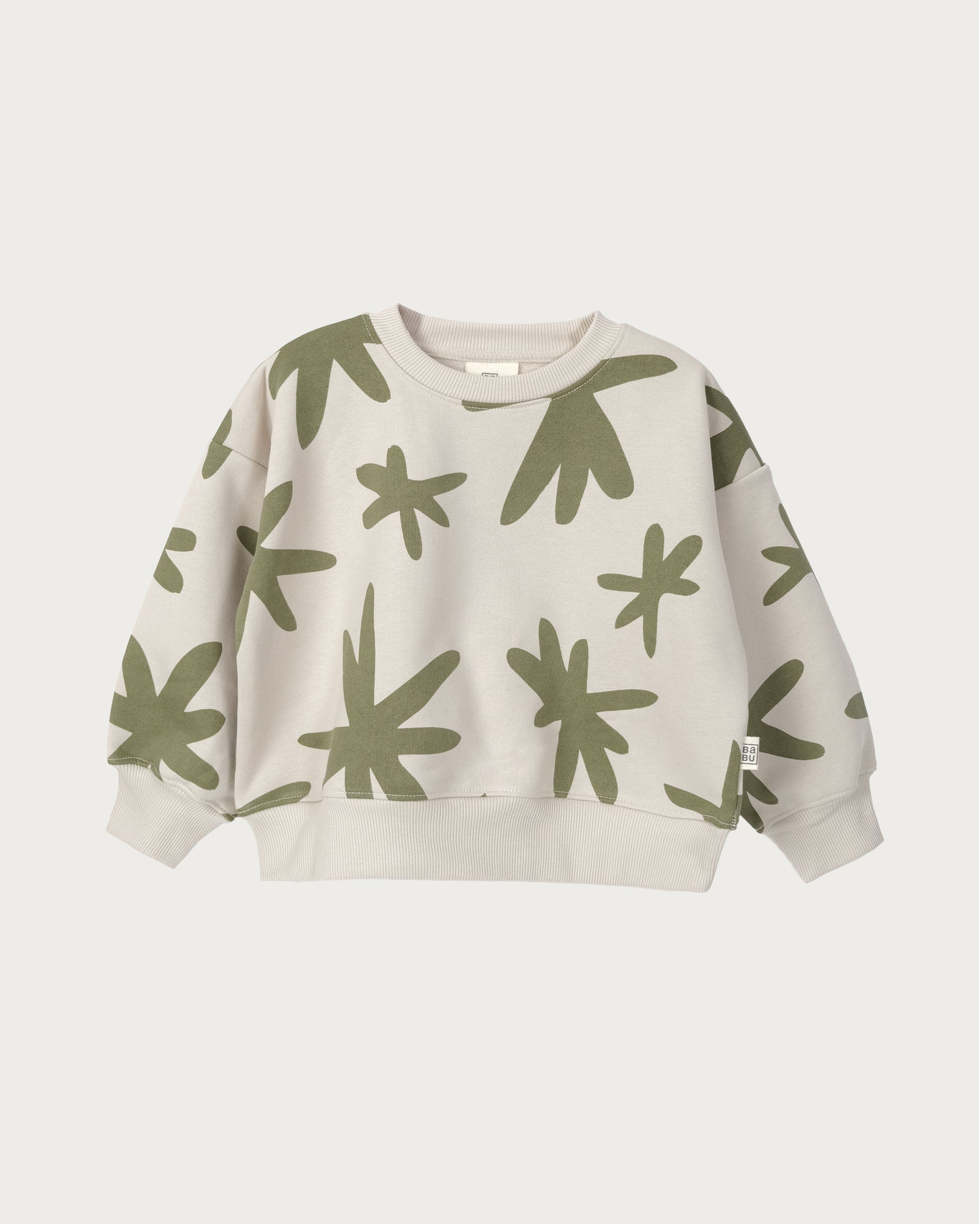 Sweatshirt - Olive Star