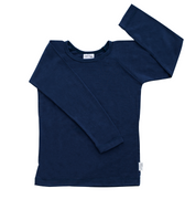 Long Sleeve Top | Indigo - Merino & Me