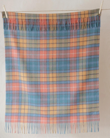 Lambswool Baby Blanket | Buchanan Antique Tartan - Merino & Me