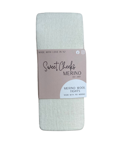 Merino Tights | Vanilla - Merino & Me