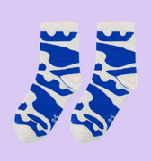 Adult Cashmere Socks | Too Good To Be Blue - Merino & Me