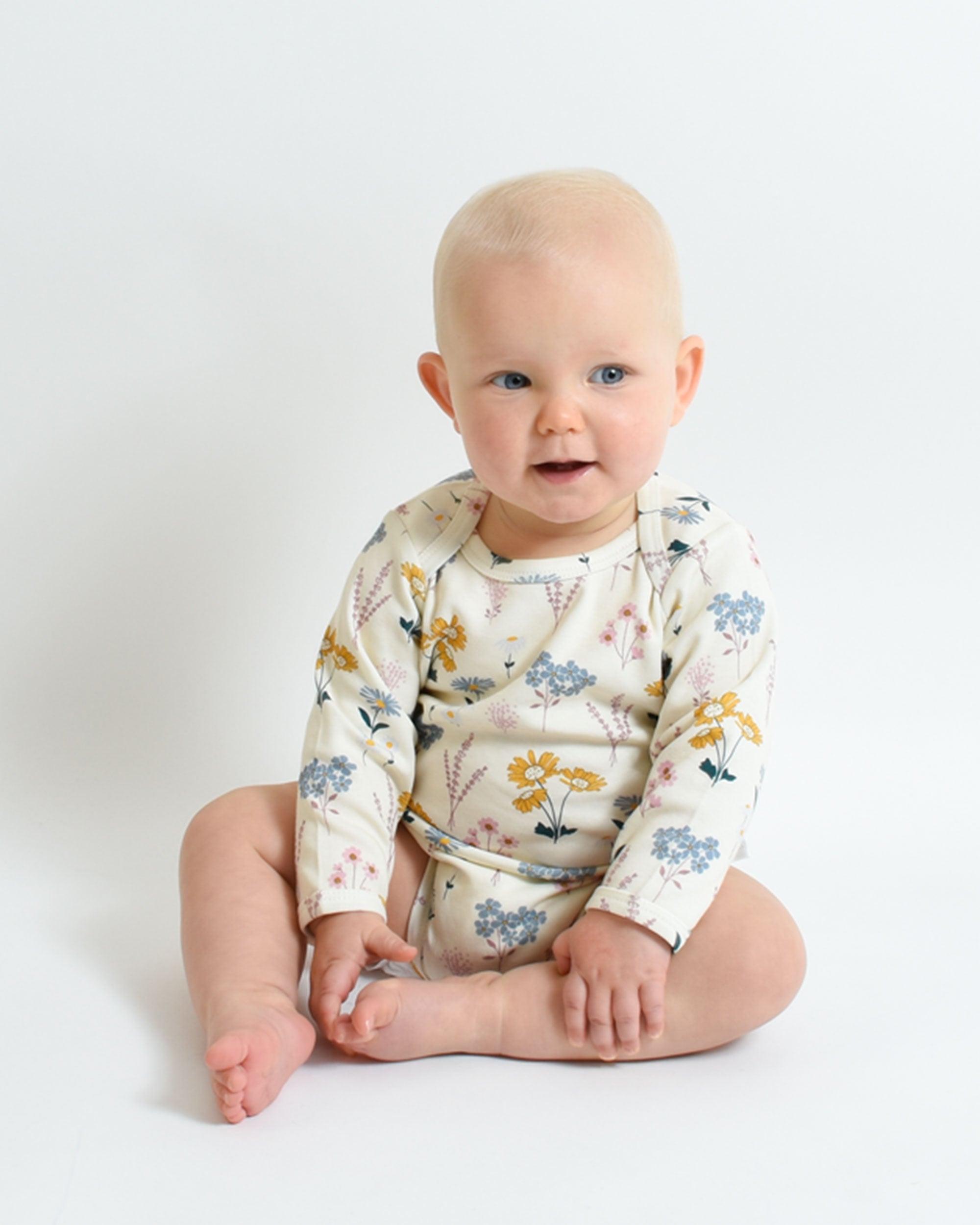 Long Sleeve Bodysuit - Meadow
