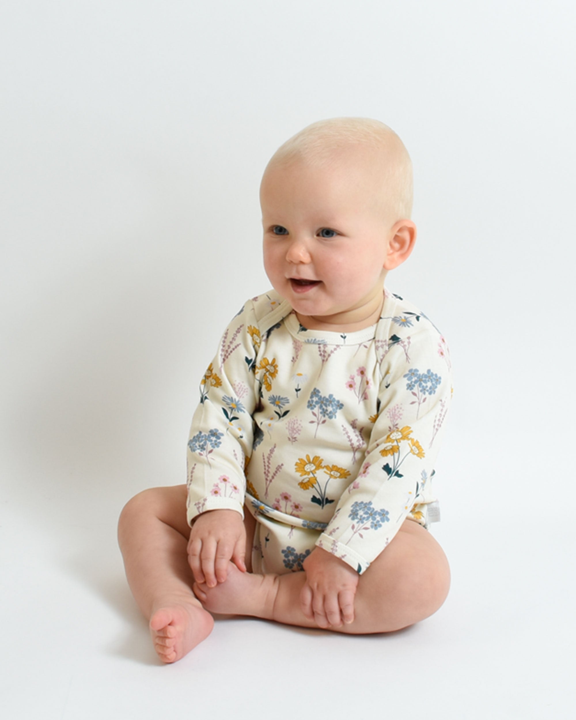 Long Sleeve Bodysuit - Meadow