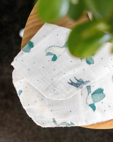 Muslin Wash Cloths (6 Pack) - Kereru
