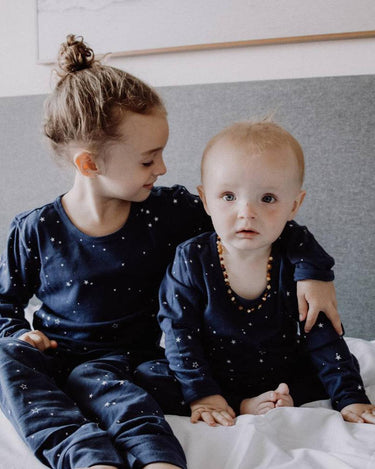 Winter Pyjama Set | Tekapo Stars - Merino & Me