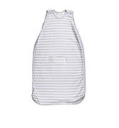 Mini Three Season Side Zip Mid-Weight Sleep Sack | Pebble Stripe - Merino & Me
