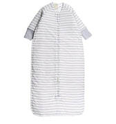Duvet Sleep Sack with Sleeves | Pebble Stripe - Merino & Me