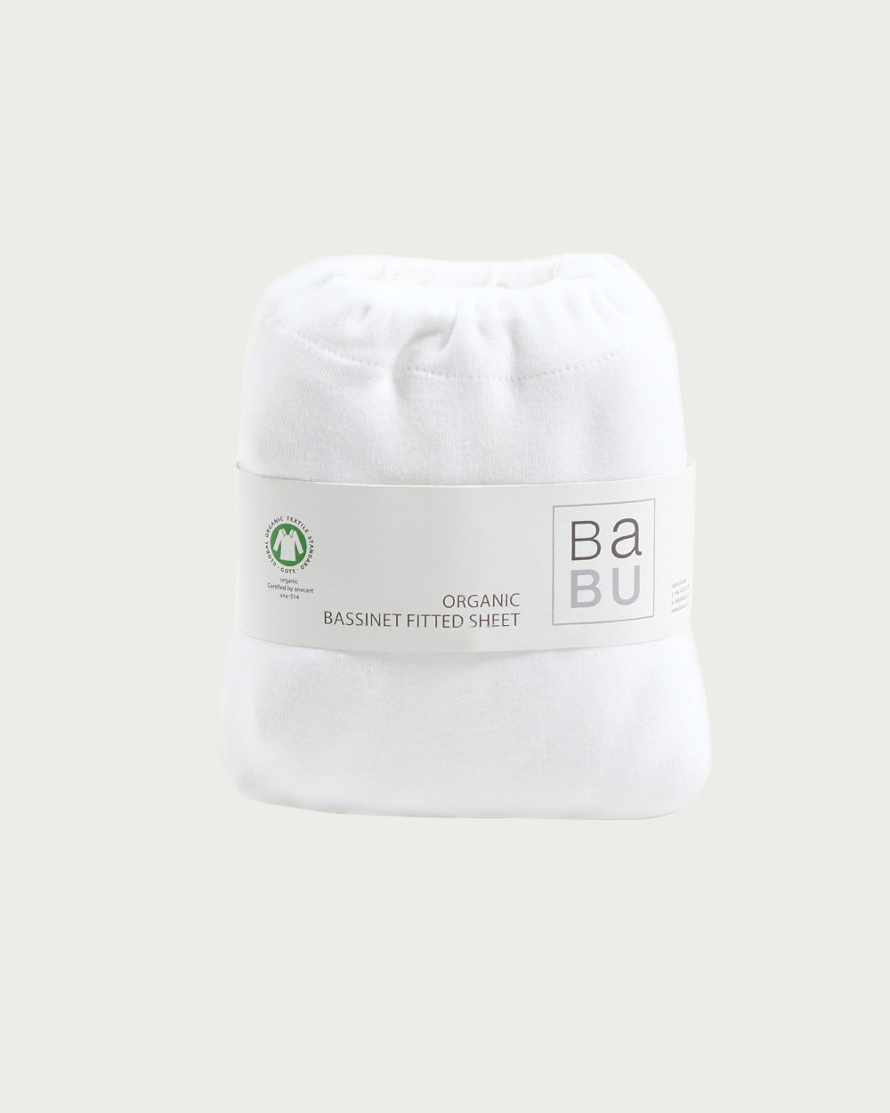 Organic Bassinet Bottom Sheet