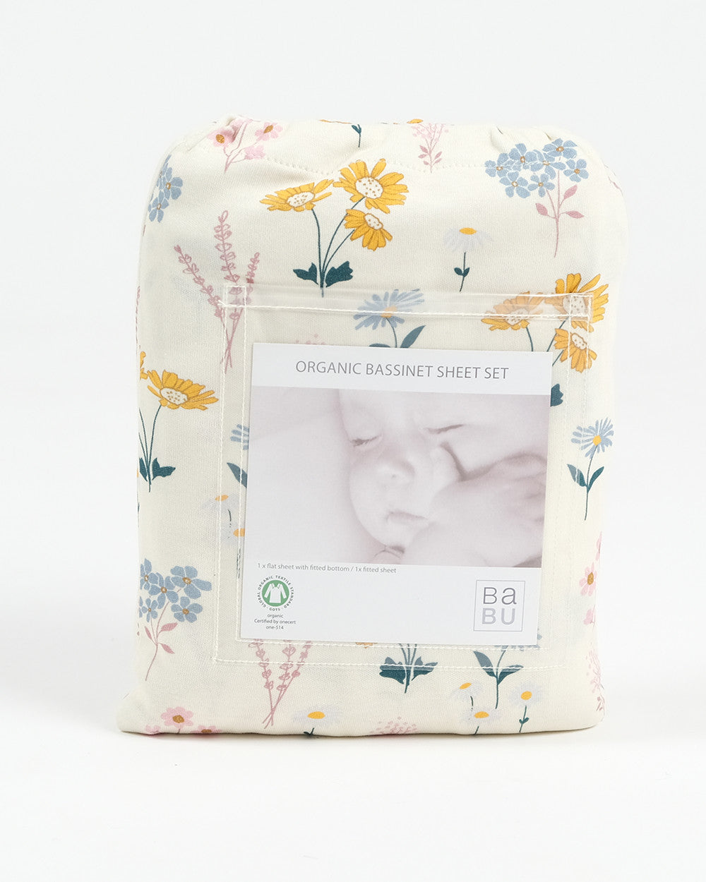 Organic Bassinet Sheet Set