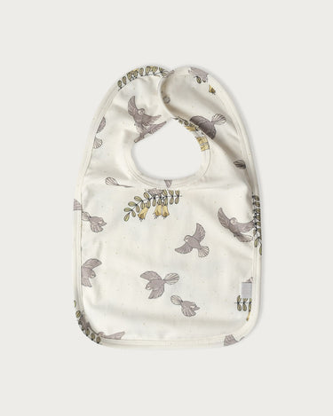 Organic Cotton Lycra Bib - Piwakawaka
