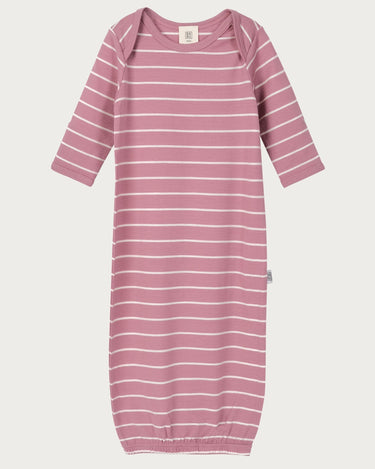 Merino Bundler Nightgown - Blossom Stripe