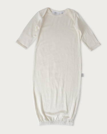 Merino Bundler Nightgown - Cream