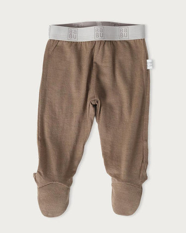 Merino Footed Leggings | Walnut