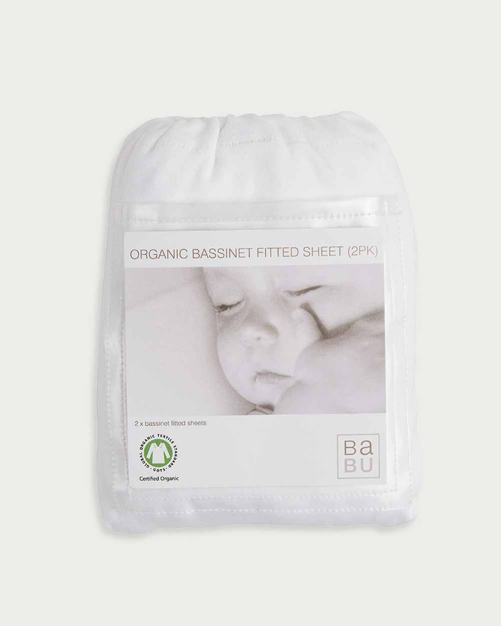 Moses Basket Bottom Sheets (2 pack)