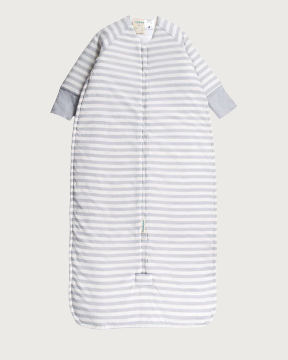 Duvet Sleep Sack with Sleeves - Pebble Stripe